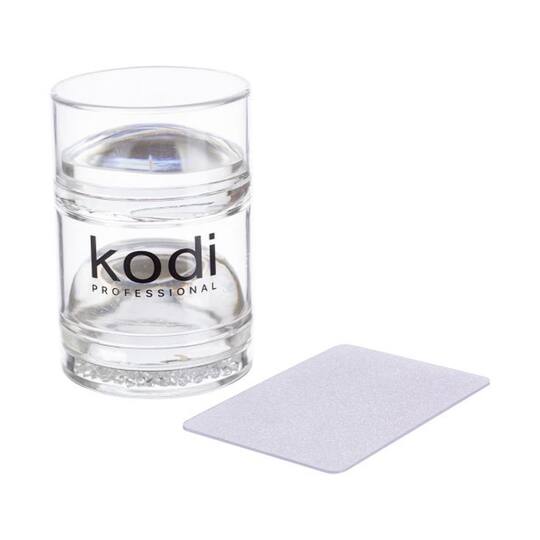 KODI Stamping Set, Набір для стемпінгу: двосторонній штамп із двома силіконовими подушечками та скрапер