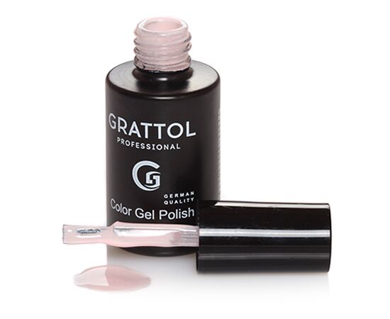Гель-лак Grattol, Color Gel Polish Light Cream 116, розово-бежевый крем, 9 мл #2