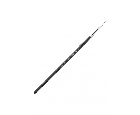 KODI Пензлик для розпису №2 в тубусі, дерев'яна чорна ручка #1