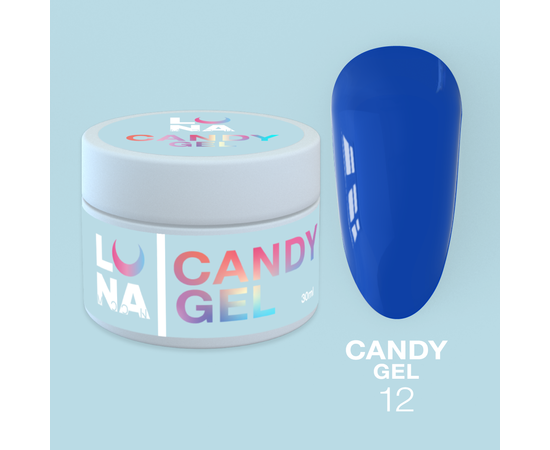 Luna Candy Gel 12, Builder Gel "Денім", 15 ml #1