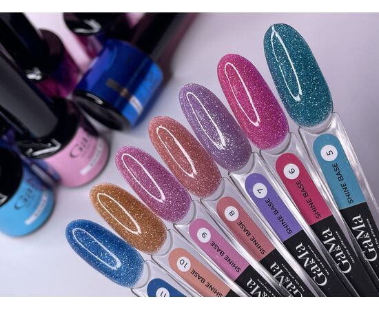 GaMa Shine base #7, lilac, 10 ml #2