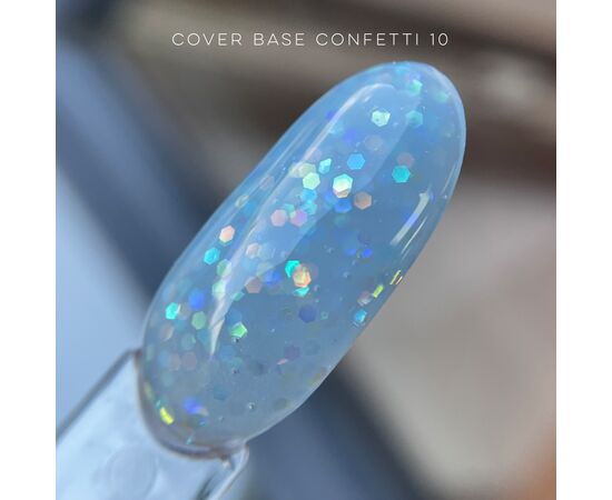Ga&Ma Confetti base 10, blue, 10 ml #2