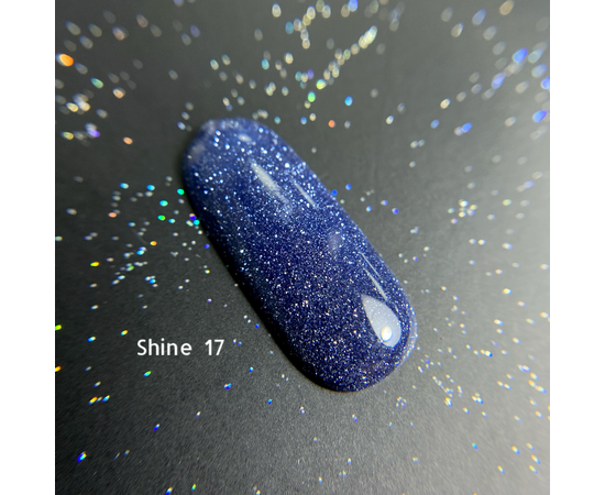 GaMa Reflective Gel polish SHINE #17, 10 ml, гель-лак світловідбиваючий #1