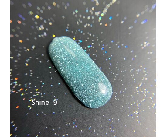 GaMa Reflective Gel polish SHINE #9, 10 ml, гель-лак світловідбиваючий #1