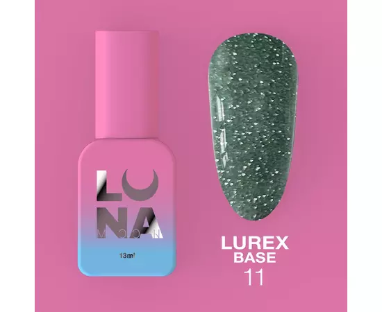LUNA Lurex Base #11, Reflective, світловідбиваюча база, 13 ml #1