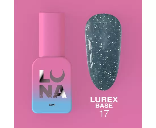 LUNA Lurex Base #17, Reflective, світловідбиваюча база, 13 ml #1