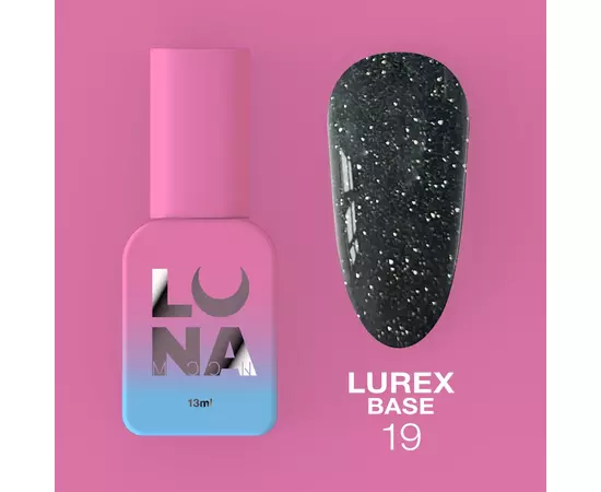 LUNA Lurex Base #19 Світловідбиваюча база №19, 13 ml #1