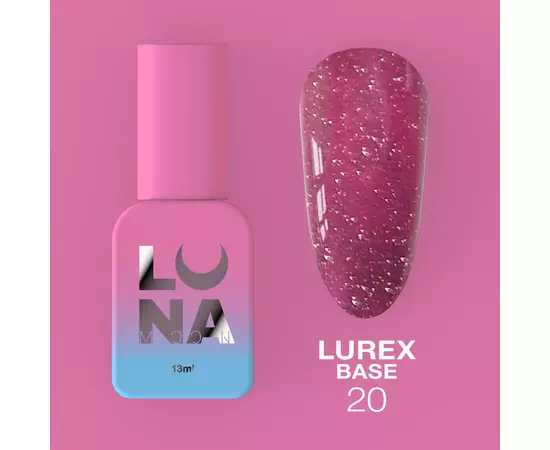 LUNA Lurex Base #20, Reflective, світловідбиваюча база, 13 ml #1