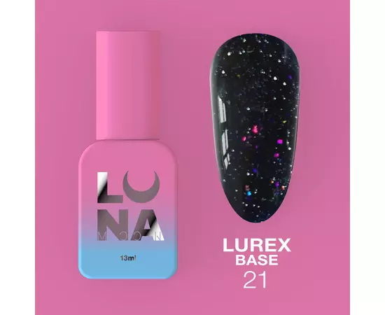 LUNA Lurex Base #21, Reflective, світловідбиваюча база, 13 ml #1