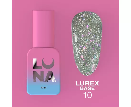 LUNA Lurex Base #10 Світловідбиваюча база №10 NEW, 13 ml #1