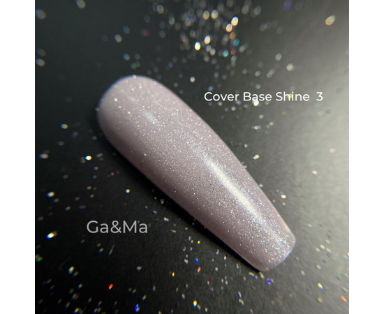 Ga&Ma Shine base 3, lilac, 15 ml #1