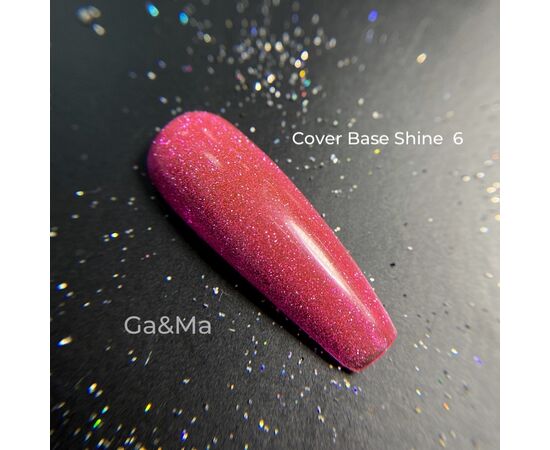 GaMa Shine base #6, berry, 10 ml #1