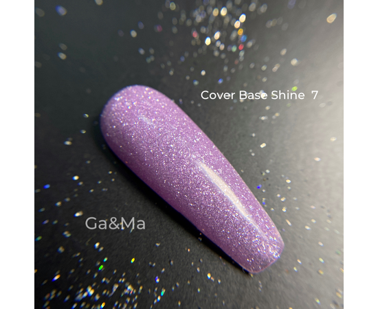 GaMa Shine base #7, lilac, 10 ml #1
