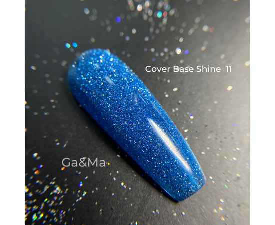 GaMa Shine base #11, blue, 10 ml #1