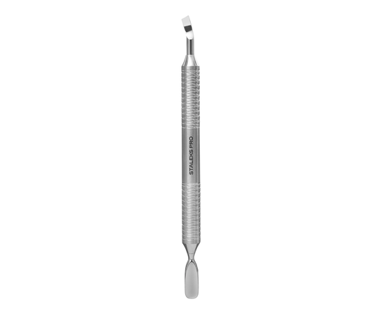 STALEKS Spatula with a lightweight handle Лопатка з полегшеною ручкою EXPERT 100 TYPE 4.2 (заокруглений пушер + відігнута лопать) #1