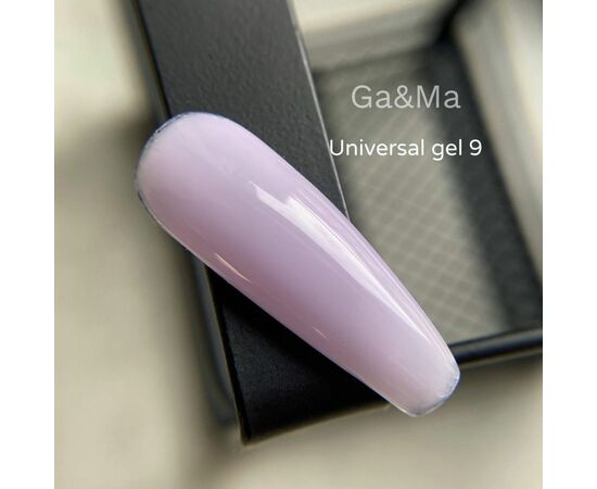 GaMa Universal gel #9, Lilac, гель без опилу, рідкий, 15 ml #2
