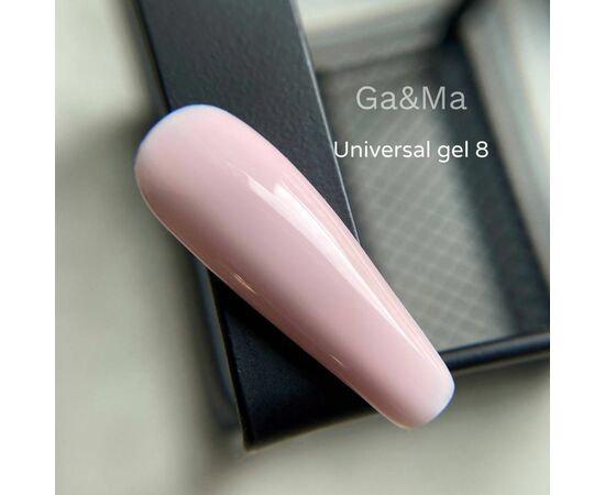GaMa Universal gel 8, гель без опилу, рідкий, 15 ml #2
