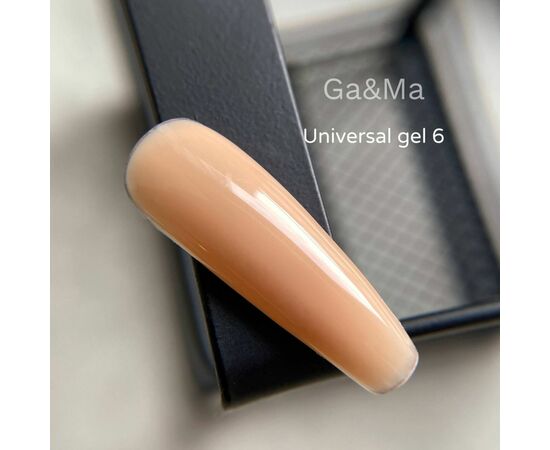 GaMa Universal gel 6, гель без опилу, рідкий, 15 ml #2