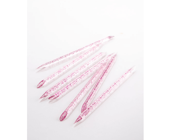KODI Набір 50 шт, Багаторазові пластикові палички для кутикули, фіолетовий колір #1