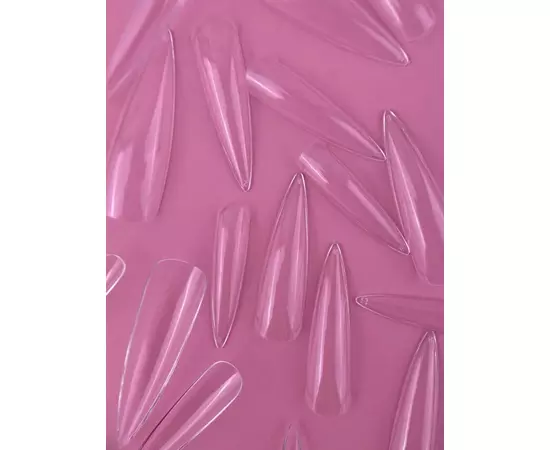 LUNA Гелеві Тіпси Stiletto XL, 500 шт, стилет XL, для нарощування #2