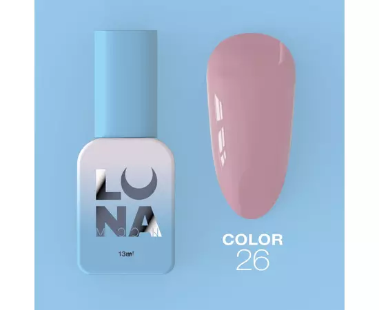 LUNAmoon. Gel Polish #26, 13 ml, гель-лак #1