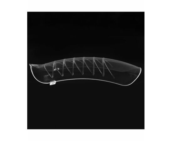 KODI Plastic forms, Medium Curve, 120 шт, верхні форми для моделювання нігтів №1, середній вигин #2