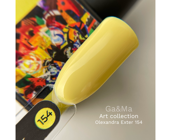 GaMa Gel polish #154 Olexandra Exter, 10 ml, гель-лак #1
