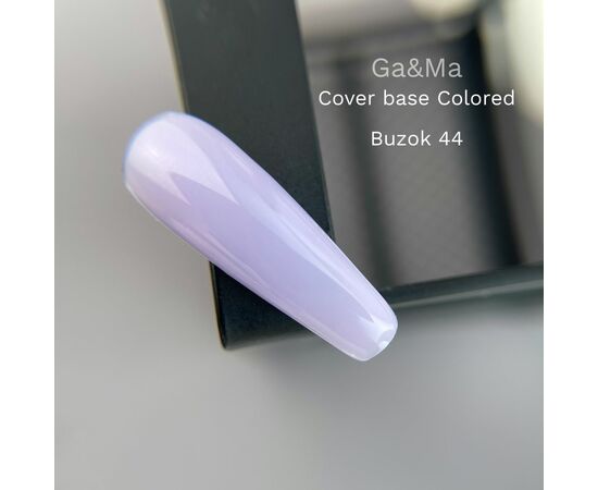 GaMa Colored base #44, Lilac, 15 ml, кольорова база Бузок #1
