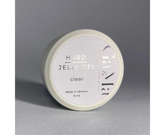 GaMa Hard Jelly Gel, Clear, 15 ml, гель-желе прозорий #2