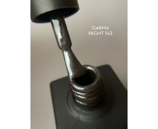 GaMa, Shimmer Gel polish #143 NIGHT, 10 ml, гель-лак #4