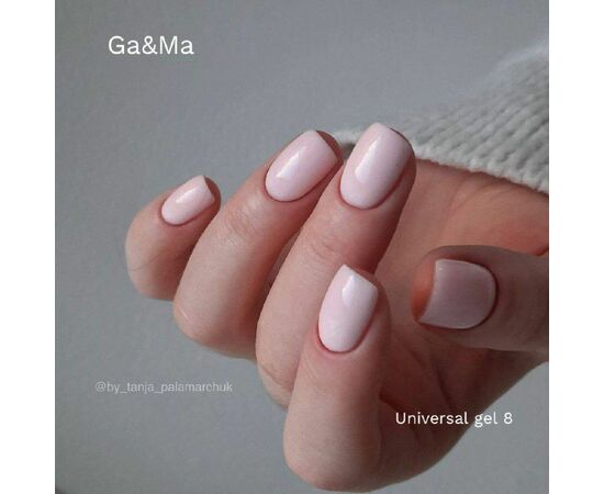 GaMa Universal gel 8, гель без опилу, рідкий, 15 ml #6