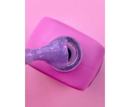 LUNA Light Acrygel #40 Lilac shimmer, 13 ml, світловідбиваючий рідкий гель, бузковий з шимером #4