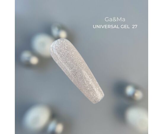 GaMa Universal gel 27, гель без опилу, рідкий, 15 ml #2