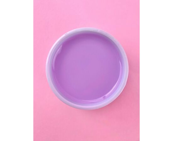 LUNA Candy Builder Gel #21 Light violet, 15 ml, гель моделюючий, світло-фіолетовий #3