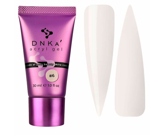 DNKa’ Аcryl Gel #0006 Creamy, 30 ml, акрилгель (tube) #1
