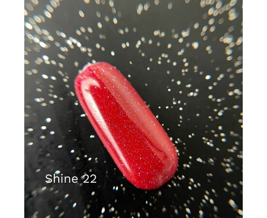 GaMa Reflective Gel polish SHINE #22, 10 ml, гель-лак світловідбиваючий #1