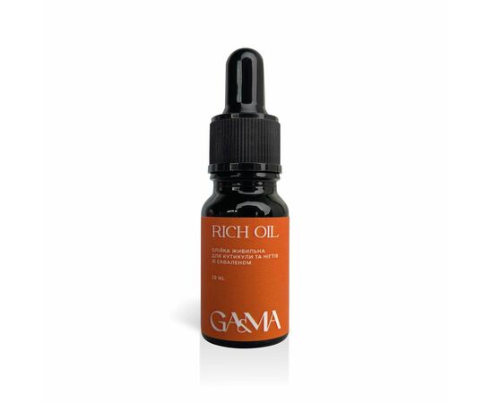 GaMa Rich oil Живильна олійка для кутикули та нігтів, 10 ml #1