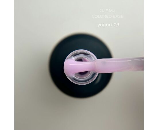 GaMa Colored base #9, YOGURT, кольорова база, Йогурт, 15 ml #3