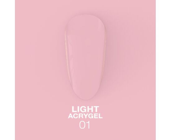 LUNA Light Acrygel #1 Clear, 30 ml, рідкий гель, прозорий #1