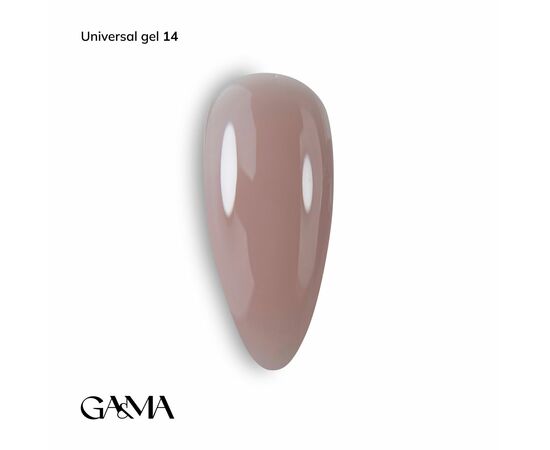 GaMa Universal gel 14, гель без опилу, рідкий, 15 ml #2