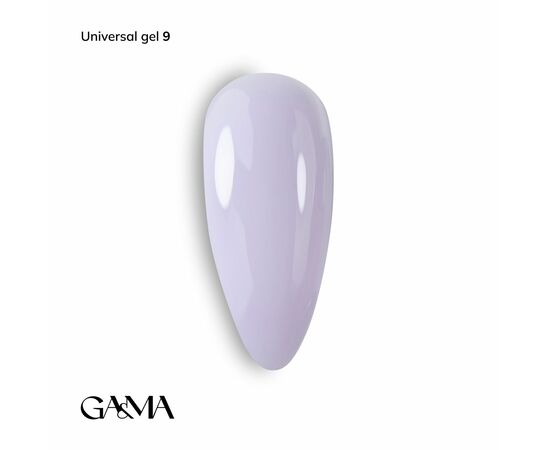 GaMa Universal gel #9, Lilac, гель без опилу, рідкий, 15 ml #1