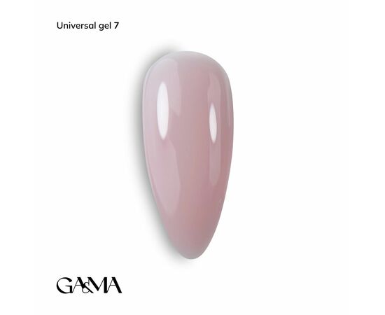 GA&MA. Universal gel 7, гель без опилу, рідкий, 30 ml #1