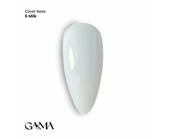 GaMa Cover base #6, MILK, 30 ml #1