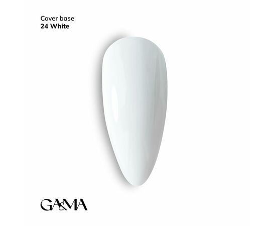 GaMa Cover base #24, WHITE, 15 ml #1