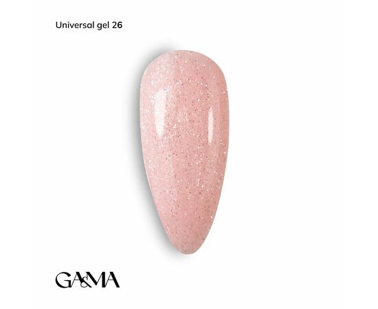 GaMa Universal gel 26, гель без опилу, рідкий, 15 ml #2