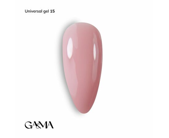 Ga&Ma Universal gel 15, гель без опилу, рідкий, 15 ml #1