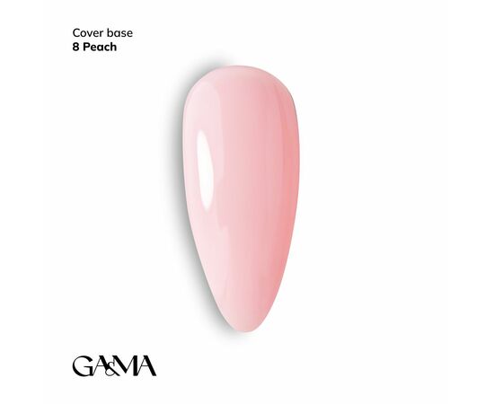 GaMa Cover base #8, PEACH, 30 ml #1