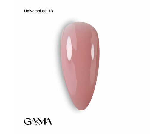 GaMa Universal gel 13, гель без опилу, рідкий, 15 ml #1