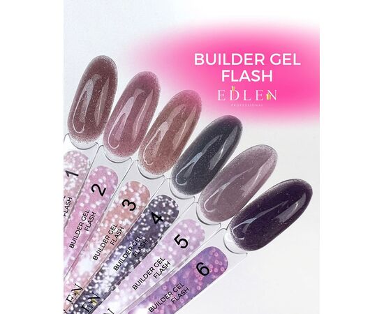 EDLEN Builder gel Flash №5, 15 ml #2