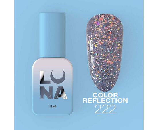 LUNA Gel Polish Reflection #222, 13 ml, світловідбиваючий гель-лак #1